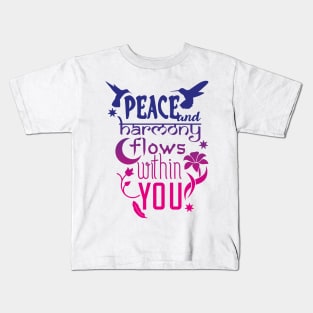 Overwatch - Zenyatta - Peace and Harmony Kids T-Shirt